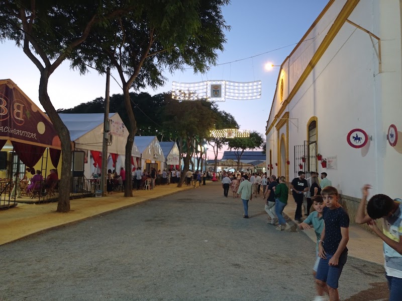 Portada del Recinto Ferial de Lebrija